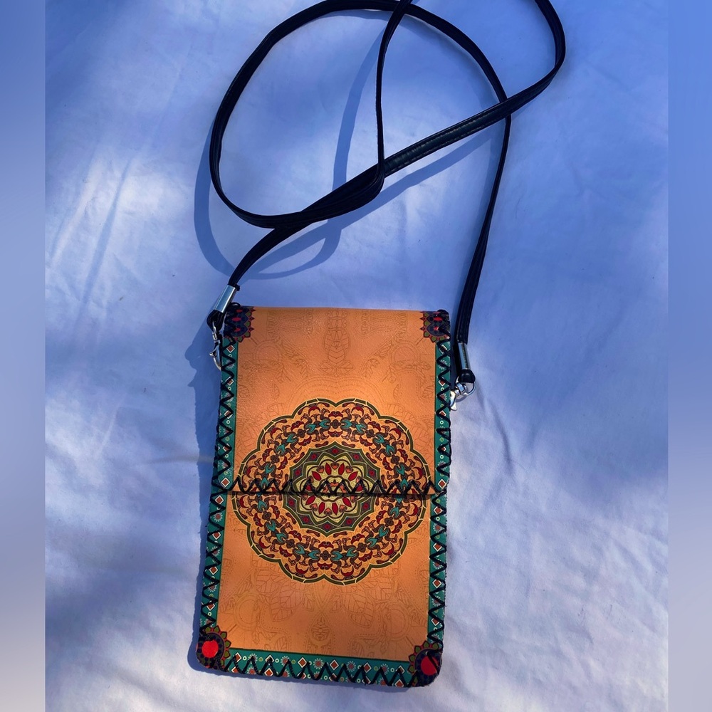 Cute Boho crossbody pouch bag.